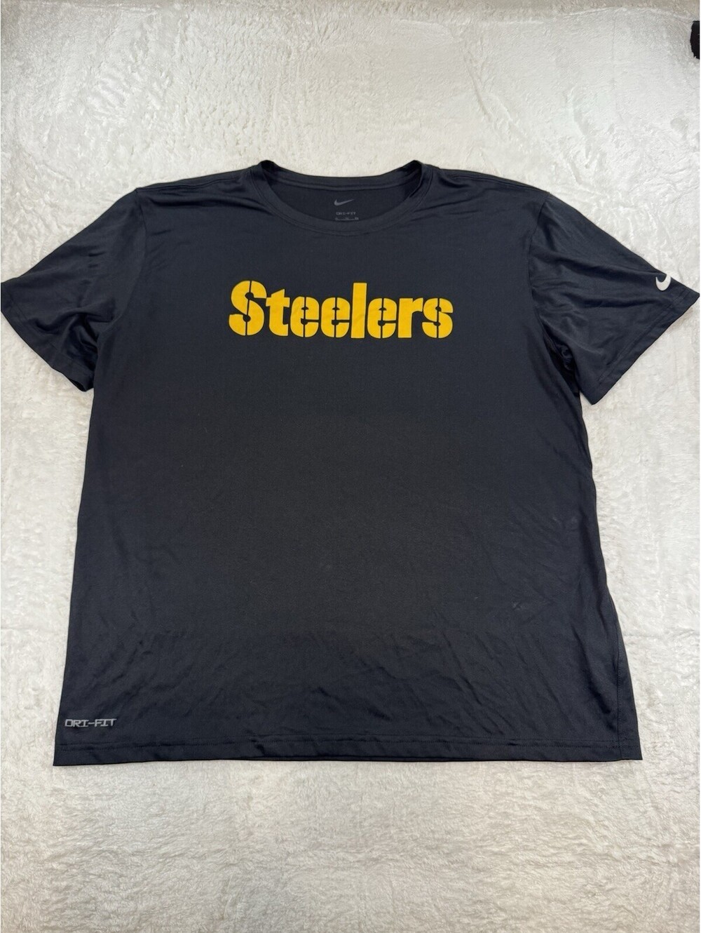 Nike Regular Fit Mens XL NFL Pittsburgh Steelers Football Graphic T Shirt A1004